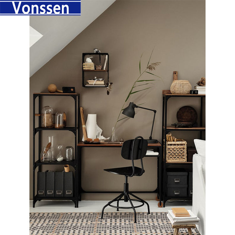 Vonssen Furniture & Home Living, Furniture, Shelves, Cabinets &Racks on Carousell Black SI-30188