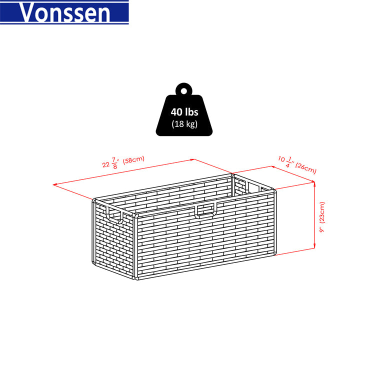 Vonssen 4 Drawer Storage Drawer SI-50006-2