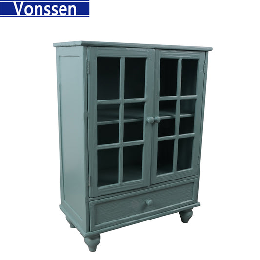 Vonssen 2 Door Cabinet Square Design SI-80138