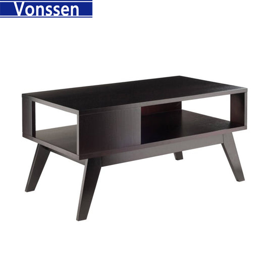 Vonssen Wood Thompson Coffee Table Espresso Finish SI-50051