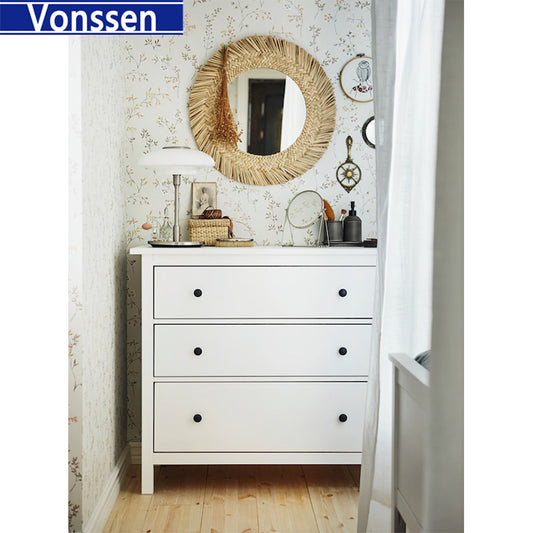 Vonssen White drawer brand new free delivery Chest of 3 drawers White SI-20344