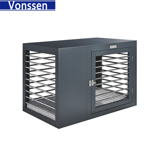 Vonssen Moderno Double Door Wooden Dog Crate VS3010100016