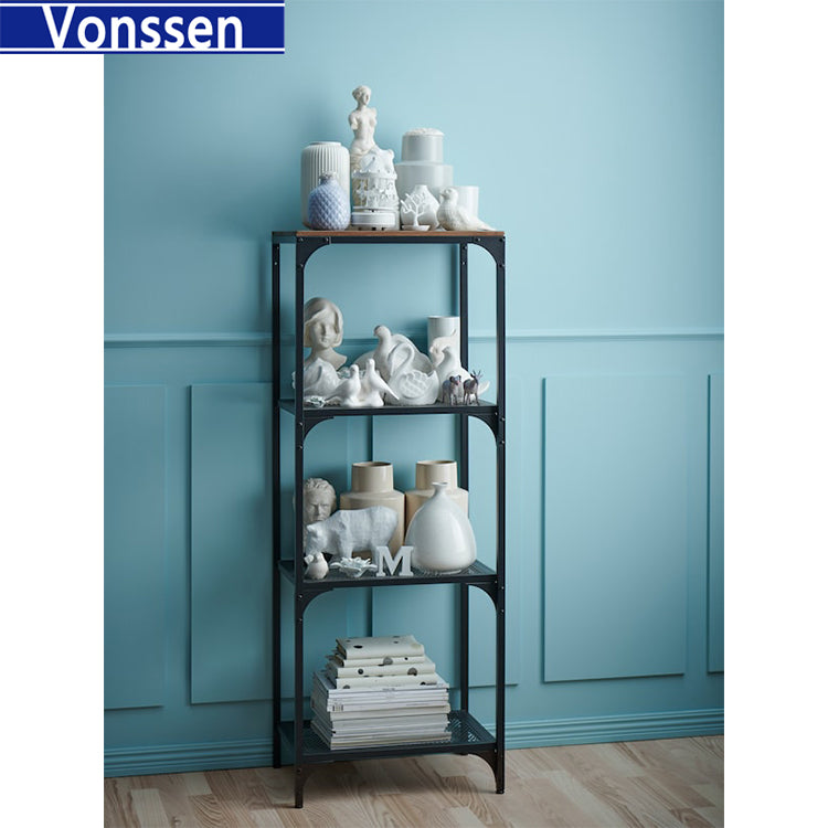 Vonssen Furniture & Home Living, Furniture, Shelves, Cabinets &Racks on Carousell Black SI-30188