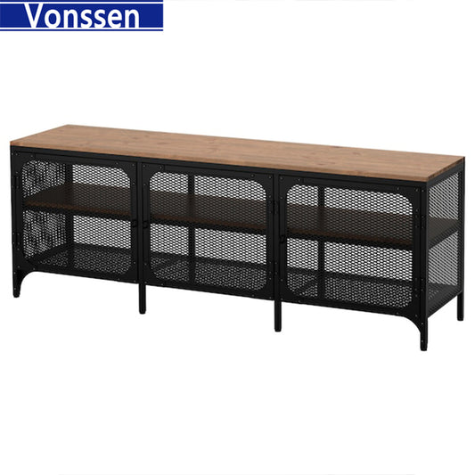 Vonssen TV bench and matching shelving units SI-30190