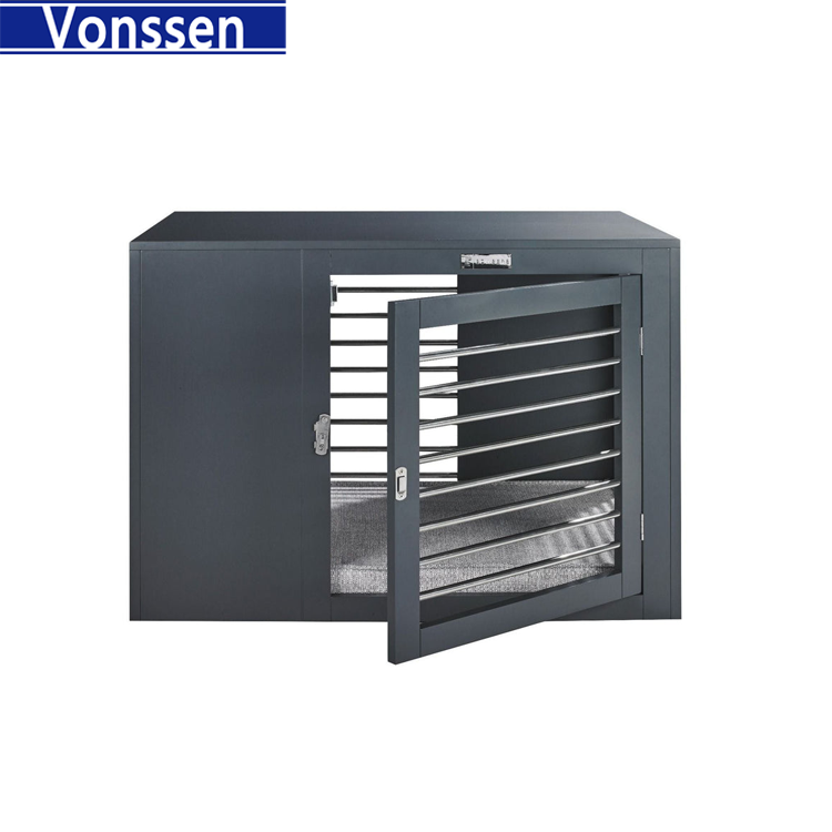 Vonssen Moderno Double Door Wooden Dog Crate VS3010100016