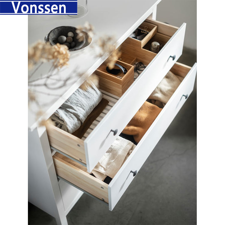 Vonssen White drawer brand new free delivery Chest of 3 drawers White SI-20344