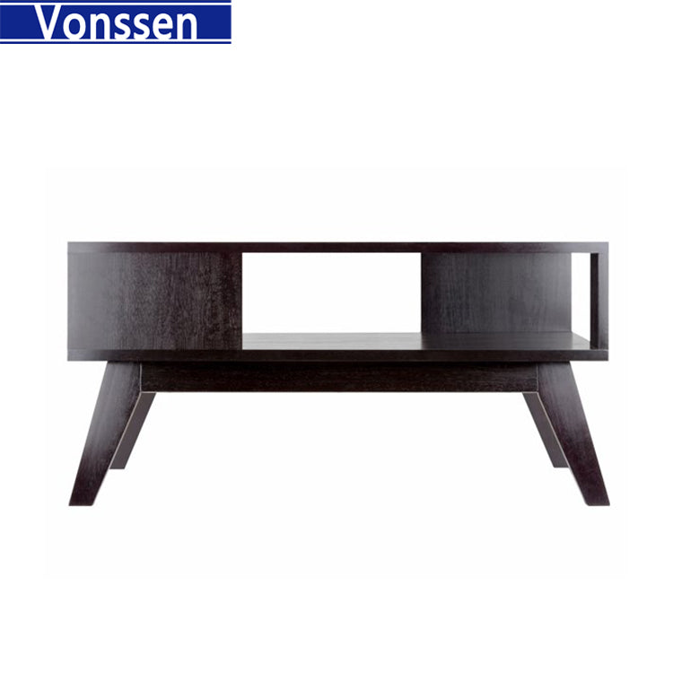 Vonssen Wood Thompson Coffee Table Espresso Finish SI-50051