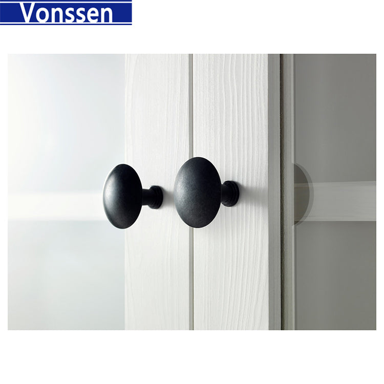 Vonssen  Glass-door cabinet with 3 drawers SI-20135