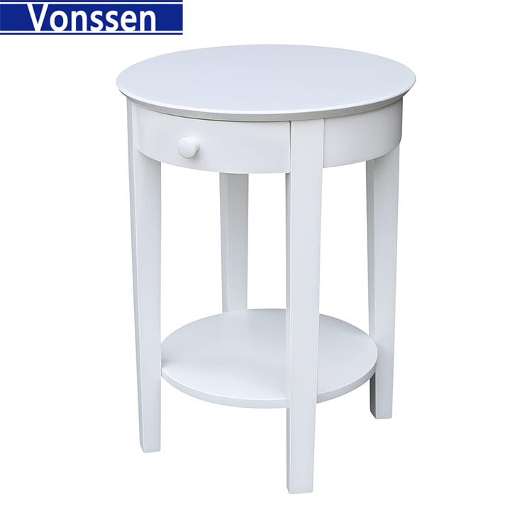 Vonssen  Living Room Table in Pure White at High Point Furniture SI-20189