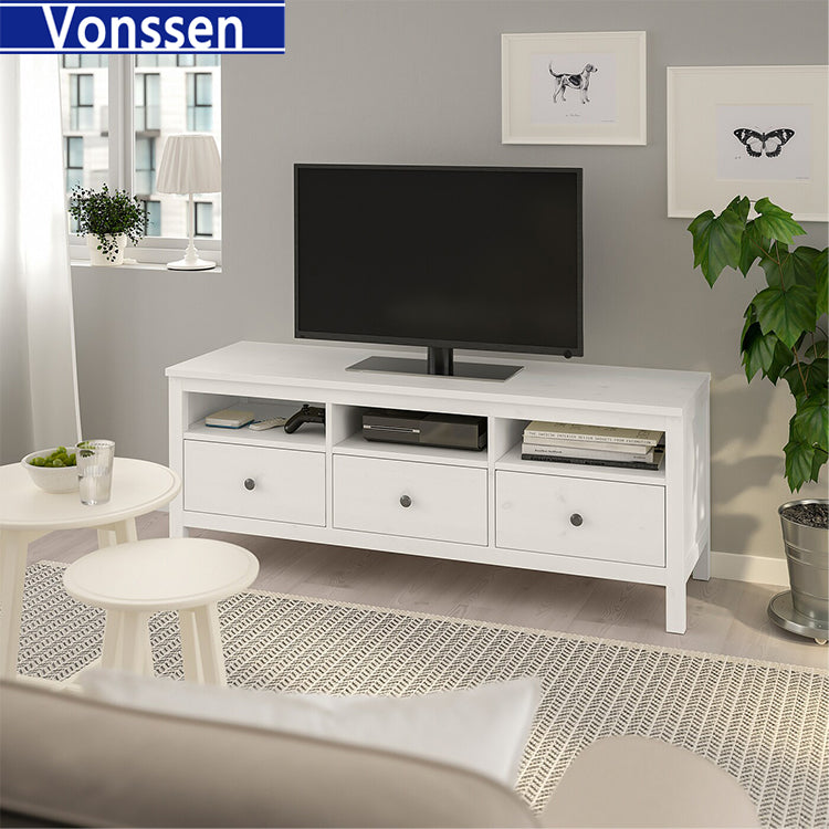 Vonssen Package installation of Nordic minimalist TV cabinet audio-visual cabinet floor cabinet SI-20136