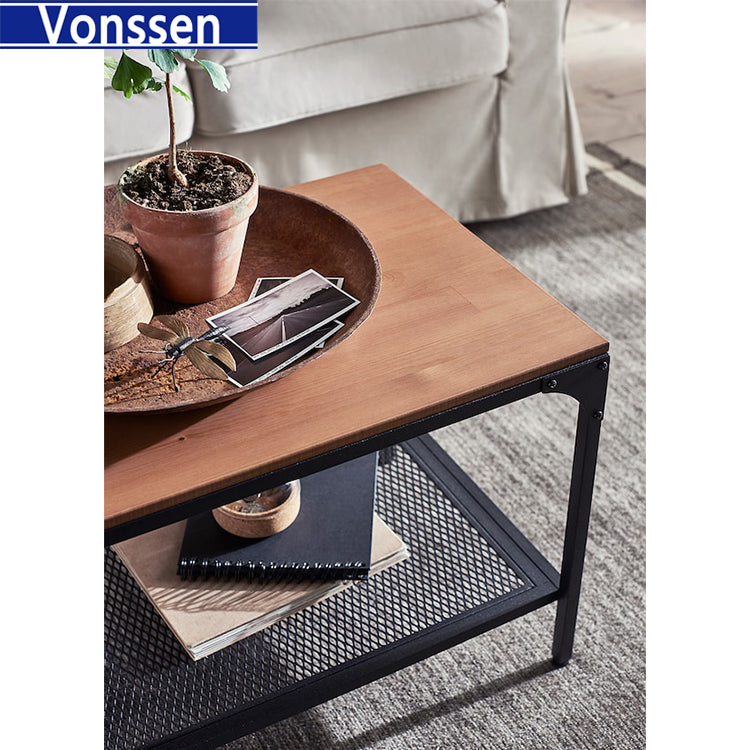 Vonssen Coffee Table Rustic Brown SI-30186