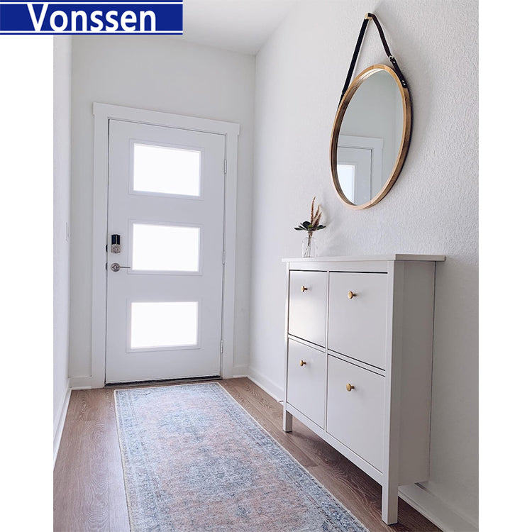 Vonssen Fashion Home Shoe Cabinet Solid Wood His Doumen Hall Cabinet Simplified Mail Delivery SI-20113