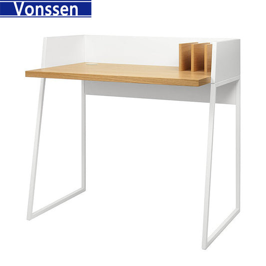 Computer Desk Small Home Working Study Table Modern Simple Style PC Laptop Desk Workstation Student Study Desk Stable Carbon Steel Frame Home Office Desk 1217