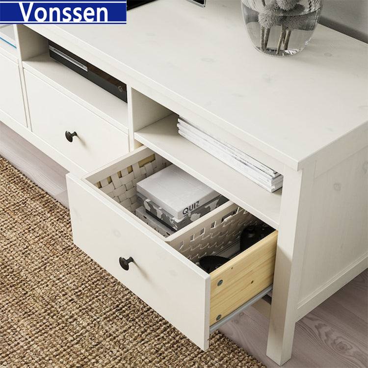 Vonssen Package installation of Nordic minimalist TV cabinet audio-visual cabinet floor cabinet SI-20136