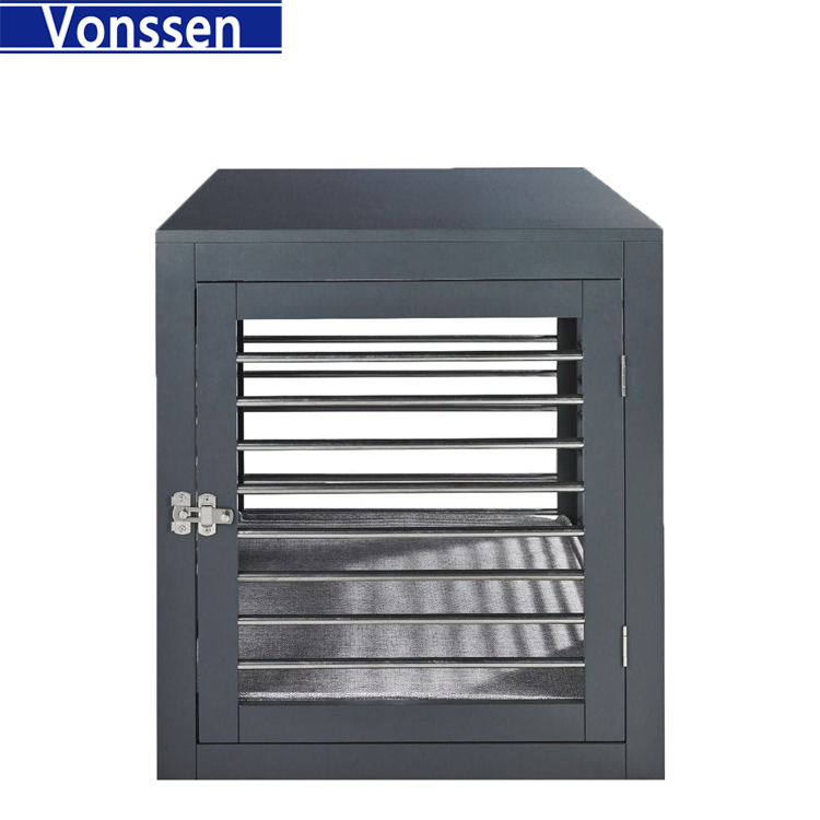 Vonssen Moderno Double Door Wooden Dog Crate VS3010100016