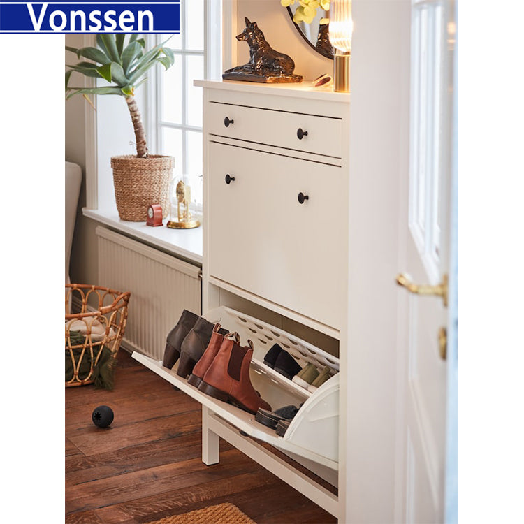 Vonssen Shoe Rack Cabinet With 2 Compartments SI-20343