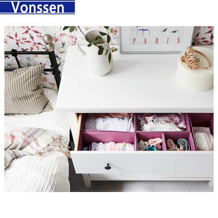 Vonssen White drawer brand new free delivery Chest of 3 drawers White SI-20344