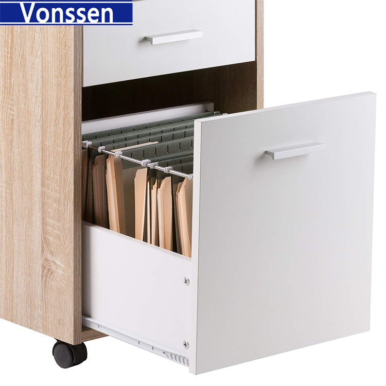 Vonssen Wood Home Office Recycled Wood SI-10169