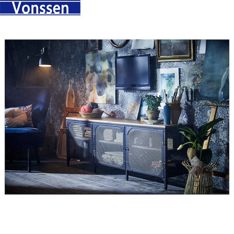 Vonssen TV bench and matching shelving units SI-30190