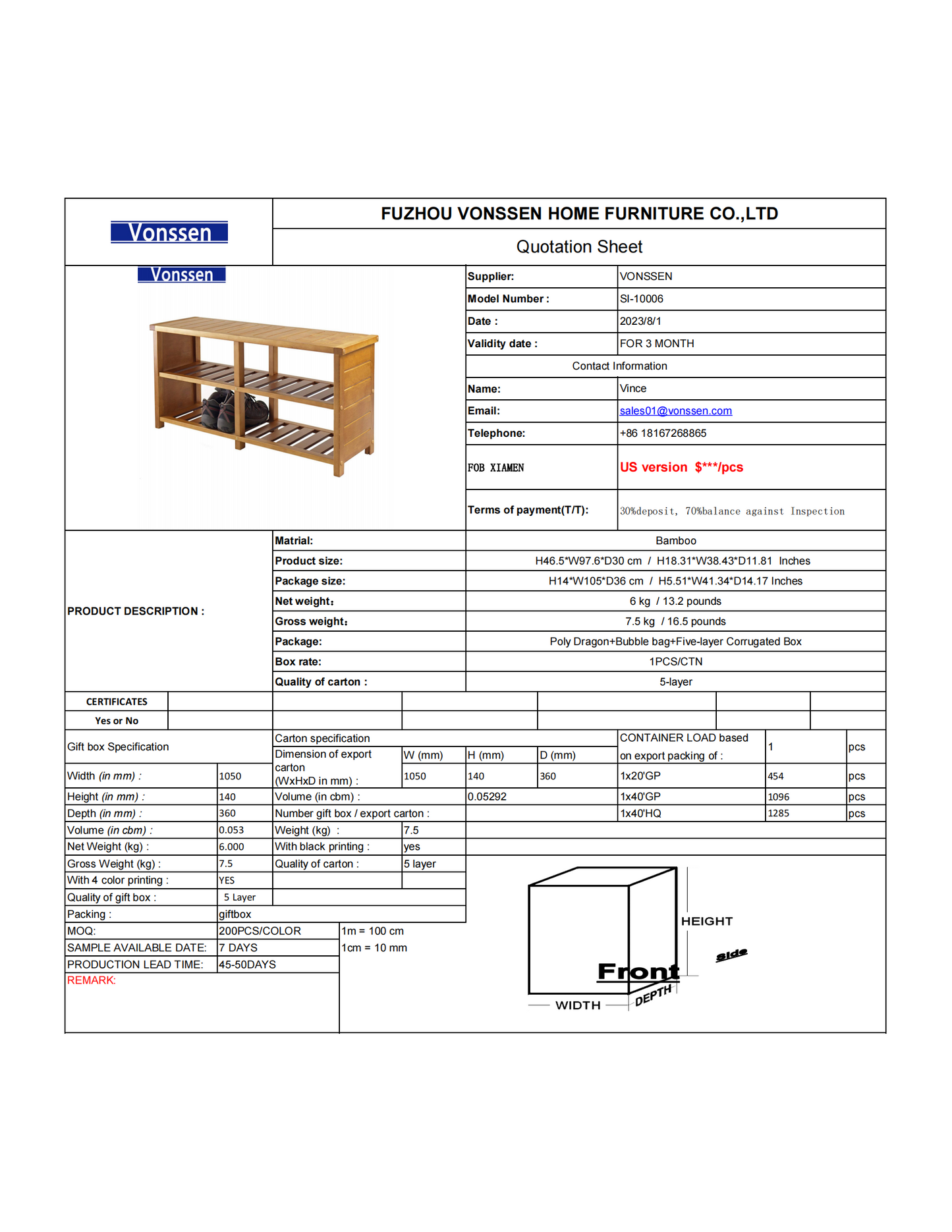 Wood Shoe Rack Bench For Entryway Frontdoor Bathroom SI-10006